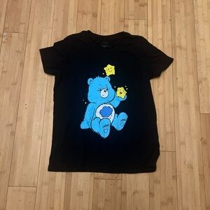 Care Bears Black and Blue Cartoon Tee